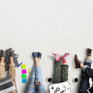 Different types of employee in a workplace