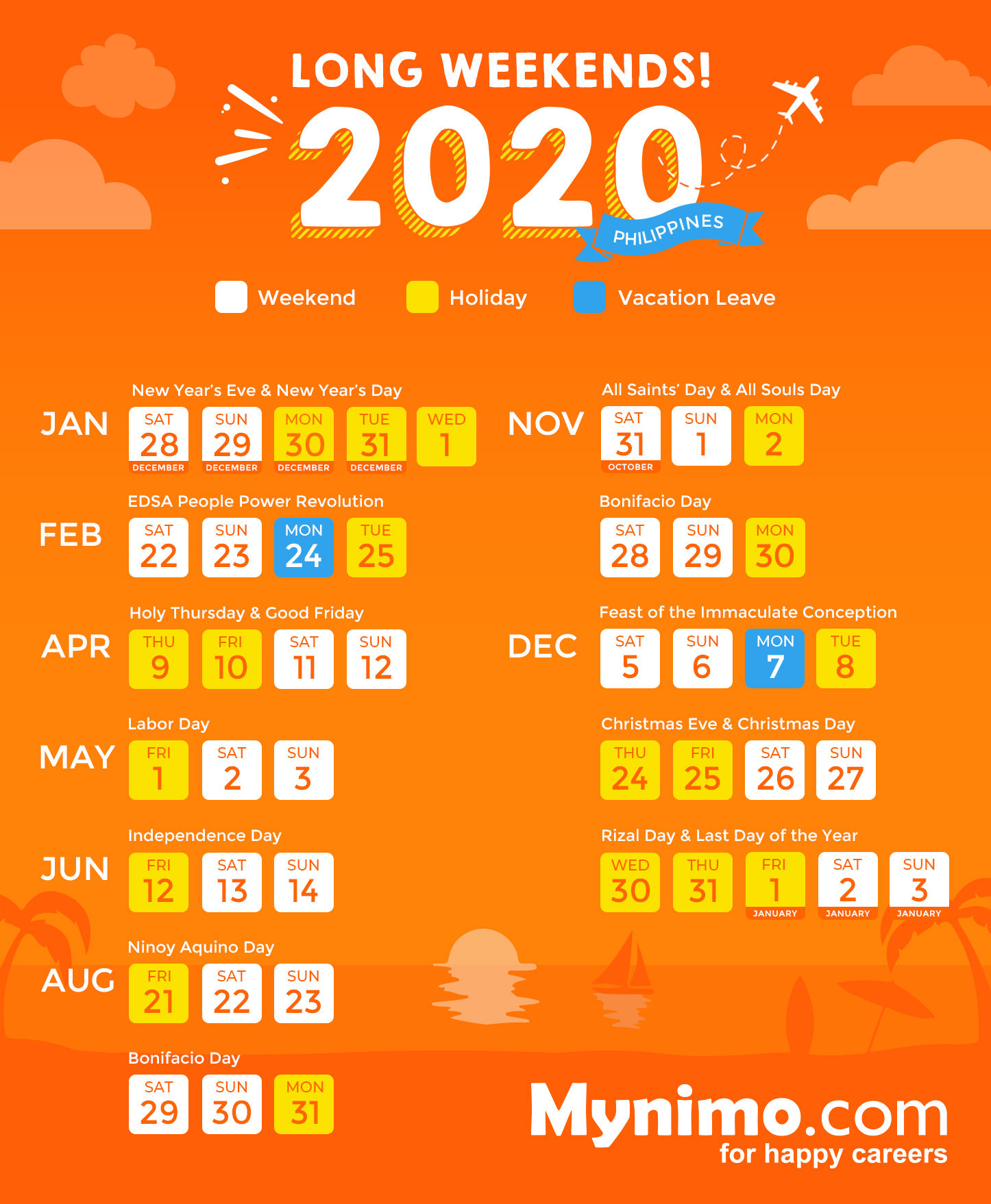 Holiday August 2021 Philippines - List of holidays for 2021 in the ...